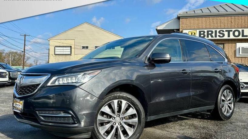 ACURA MDX 2016 5FRYD4H4XGB014021 image