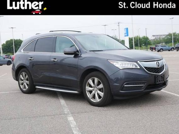ACURA MDX 2016 5FRYD4H9XGB021949 image