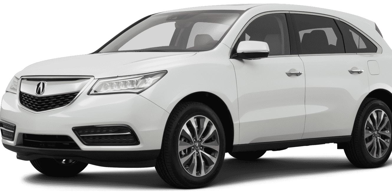 ACURA MDX 2016 5FRYD4H49GB058320 image