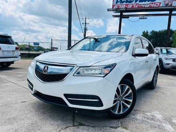 ACURA MDX 2016 5FRYD3H44GB008211 image