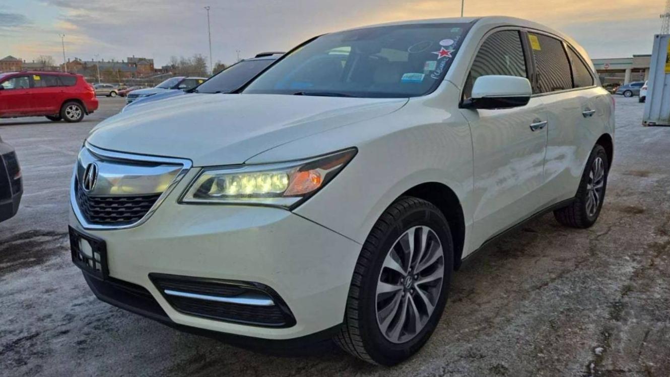 ACURA MDX 2016 5FRYD4H46GB020964 image