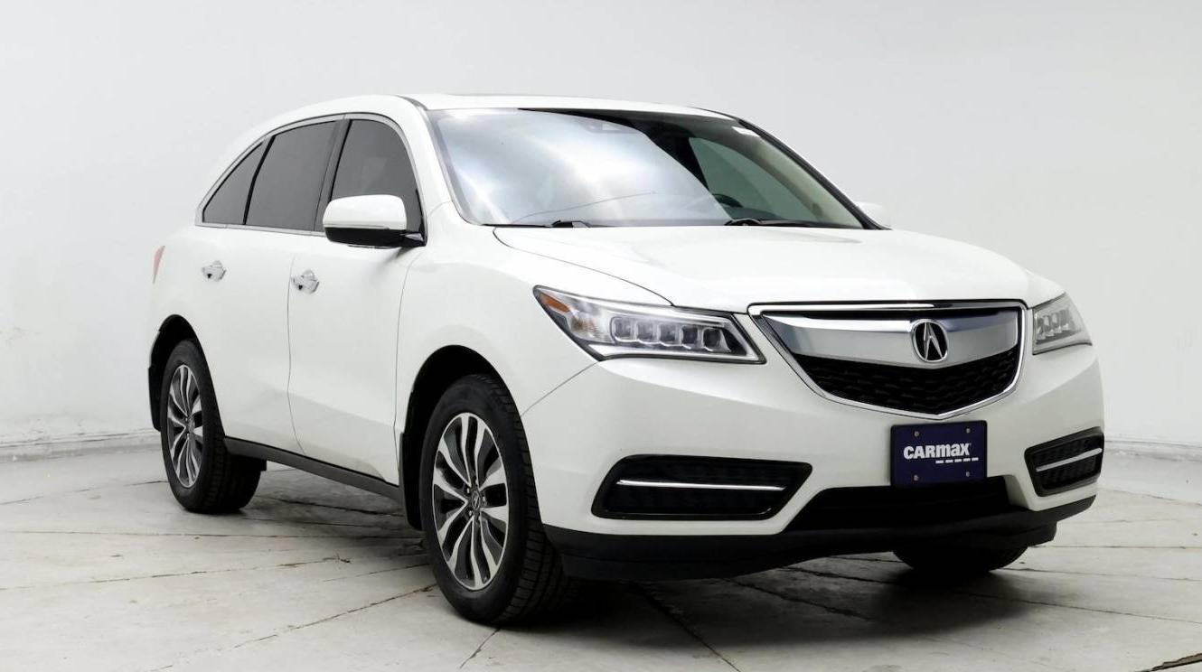 ACURA MDX 2016 5FRYD4H48GB001414 image