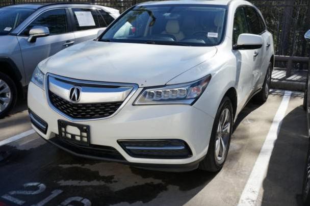 ACURA MDX 2016 5FRYD3H23GB001328 image