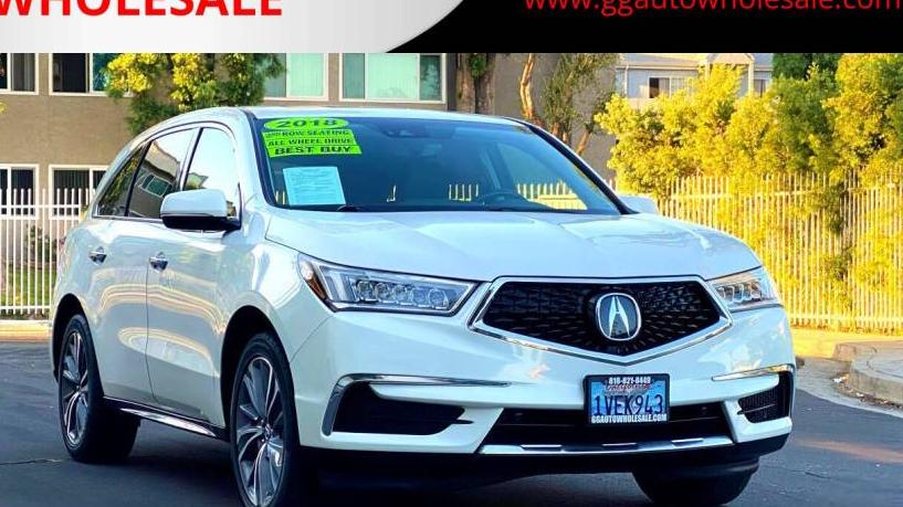 ACURA MDX 2018 5J8YD4H70JL010786 image