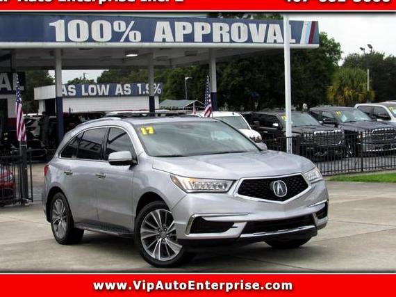 ACURA MDX 2017 5J8YD3H51HL000304 image