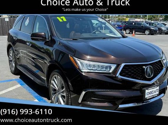ACURA MDX 2017 5FRYD3H52HB006340 image
