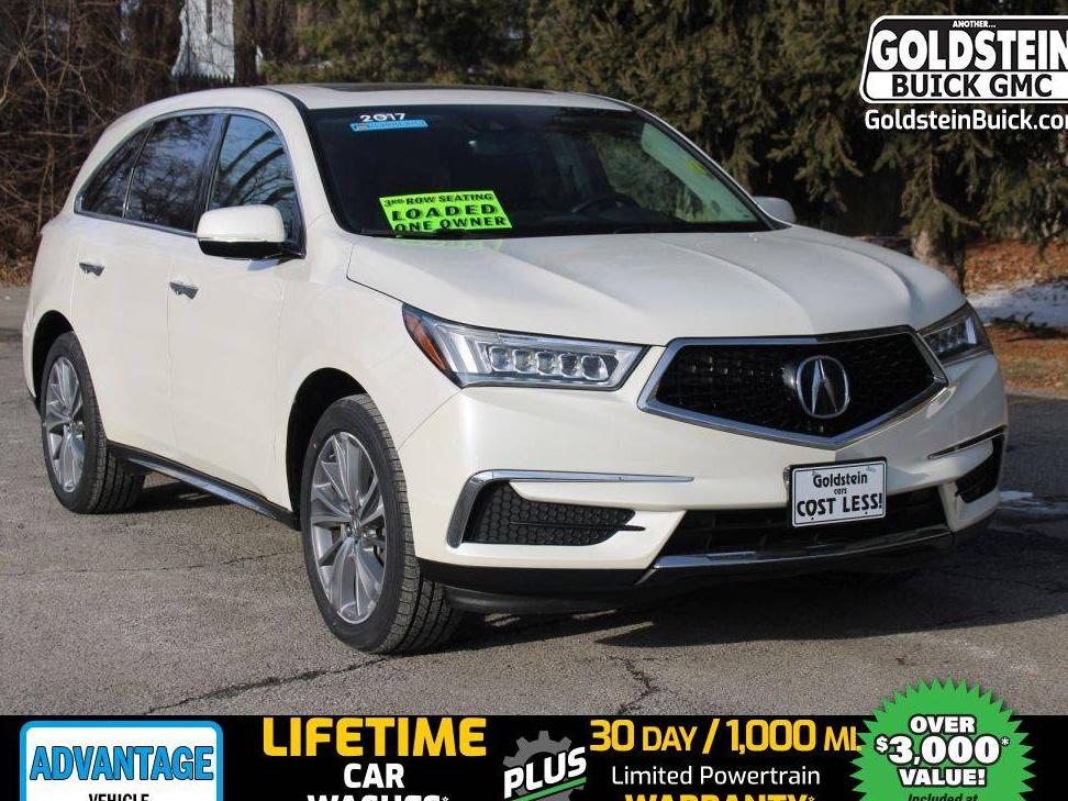 ACURA MDX 2017 5J8YD4H54HL000805 image