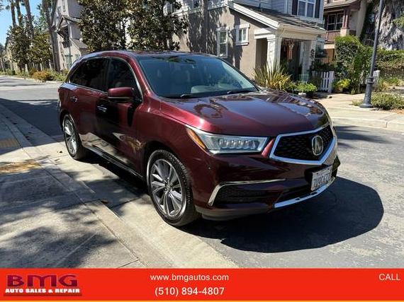 ACURA MDX 2017 5FRYD4H59HB003487 image