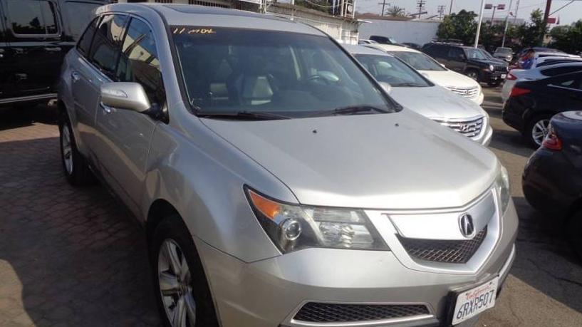 ACURA MDX 2011 2HNYD2H67BH501021 image