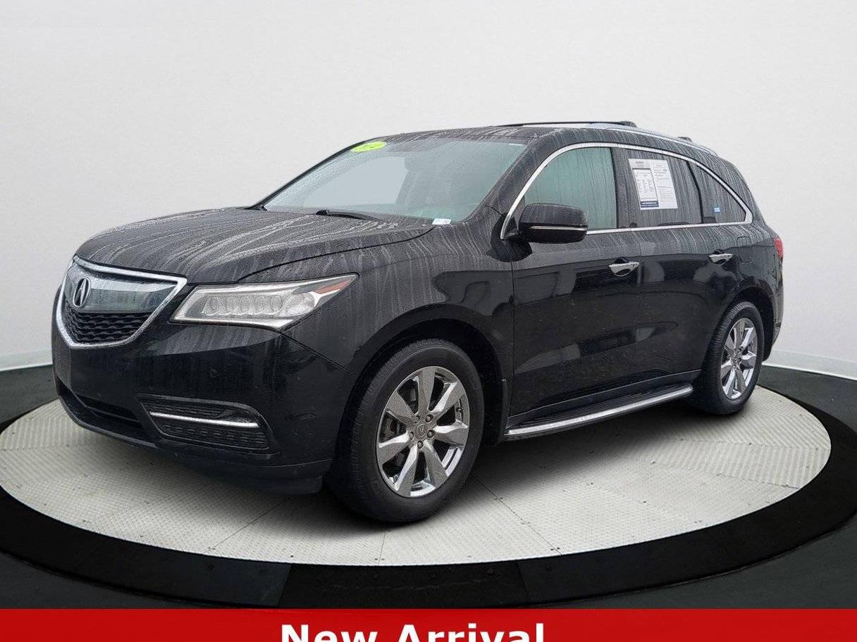 ACURA MDX 2014 5FRYD4H88EB041363 image