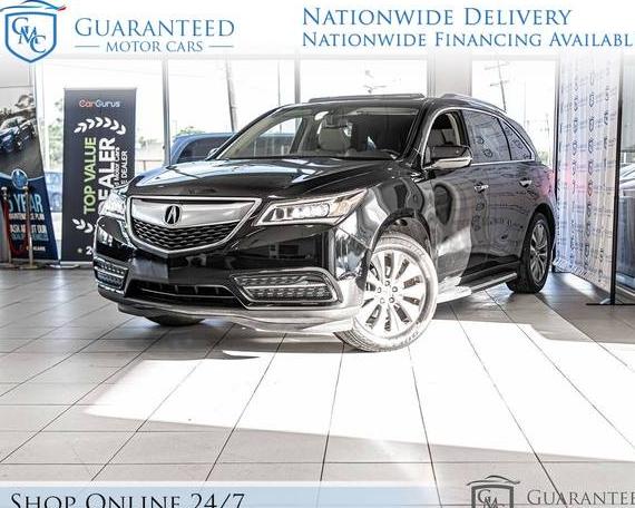 ACURA MDX 2014 5FRYD4H48EB024494 image