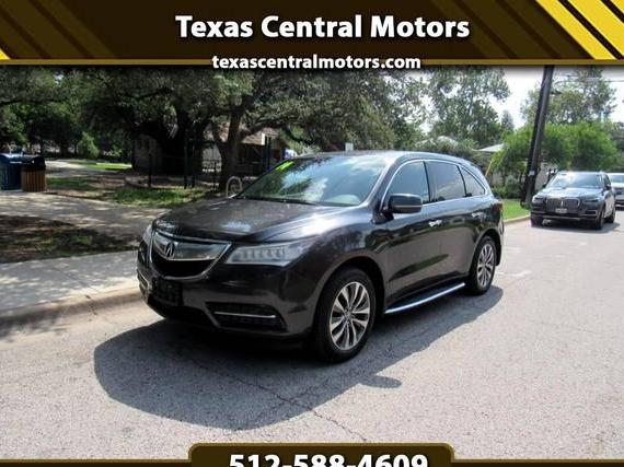 ACURA MDX 2014 5FRYD4H46EB010156 image