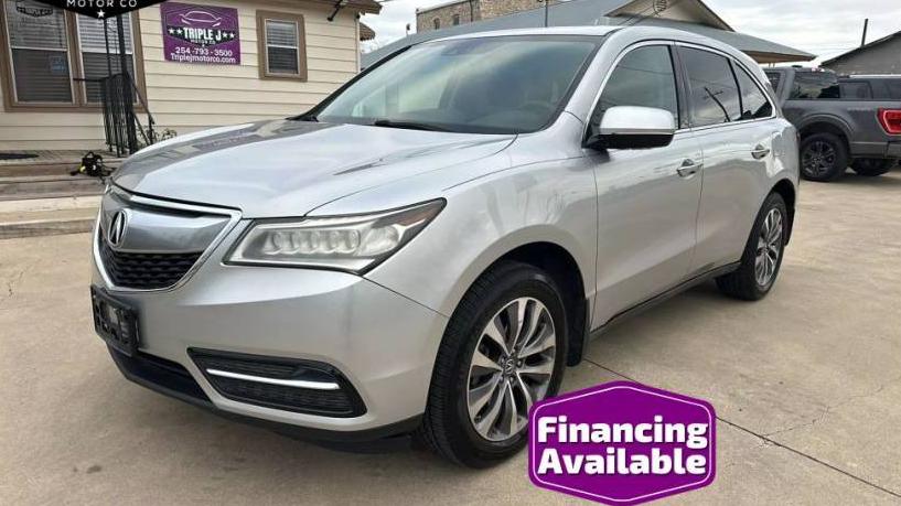 ACURA MDX 2014 5FRYD3H46EB018106 image