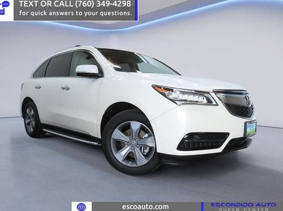 ACURA MDX 2014 5FRYD3H29EB015800 image