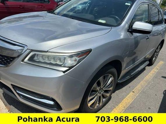 ACURA MDX 2014 5FRYD4H40EB033058 image