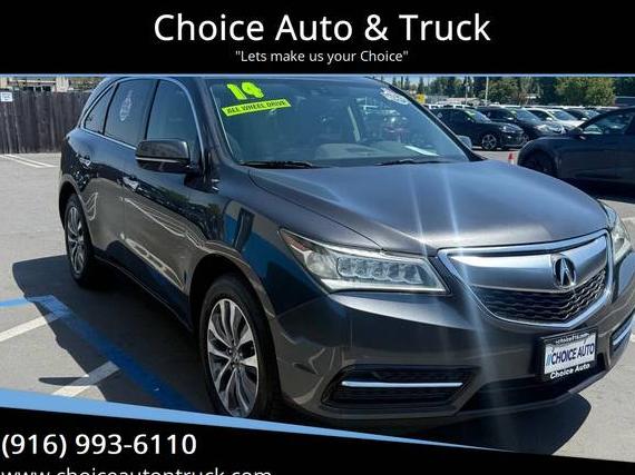 ACURA MDX 2014 5FRYD4H43EB003777 image