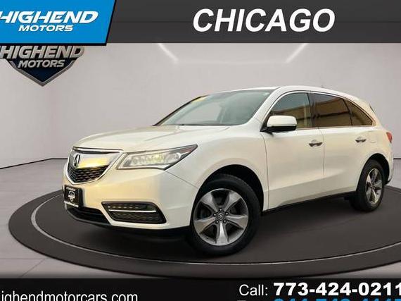ACURA MDX 2014 5FRYD4H22EB021167 image