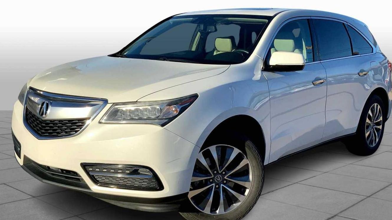 ACURA MDX 2014 5FRYD3H49EB019038 image