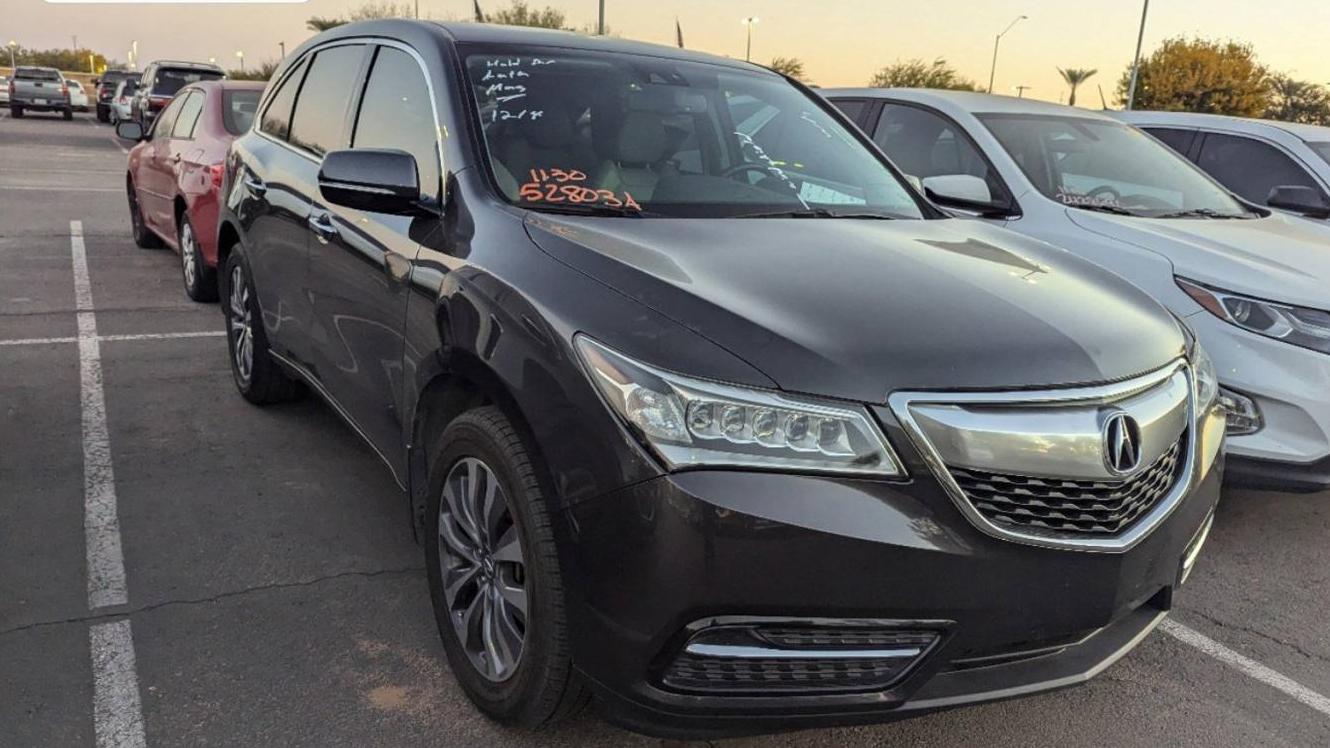 ACURA MDX 2014 5FRYD3H40EB013063 image