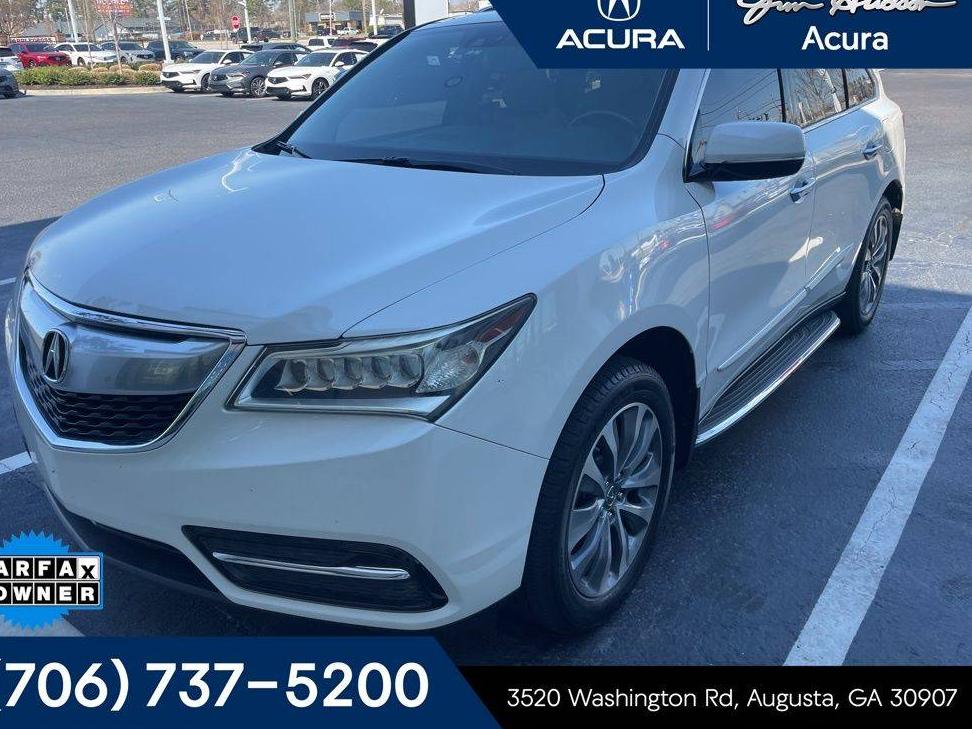 ACURA MDX 2014 5FRYD3H46EB005551 image