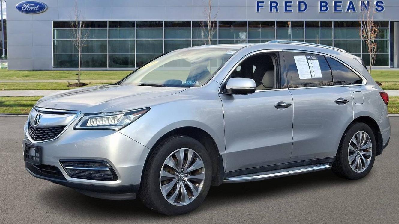 ACURA MDX 2014 5FRYD4H40EB016843 image