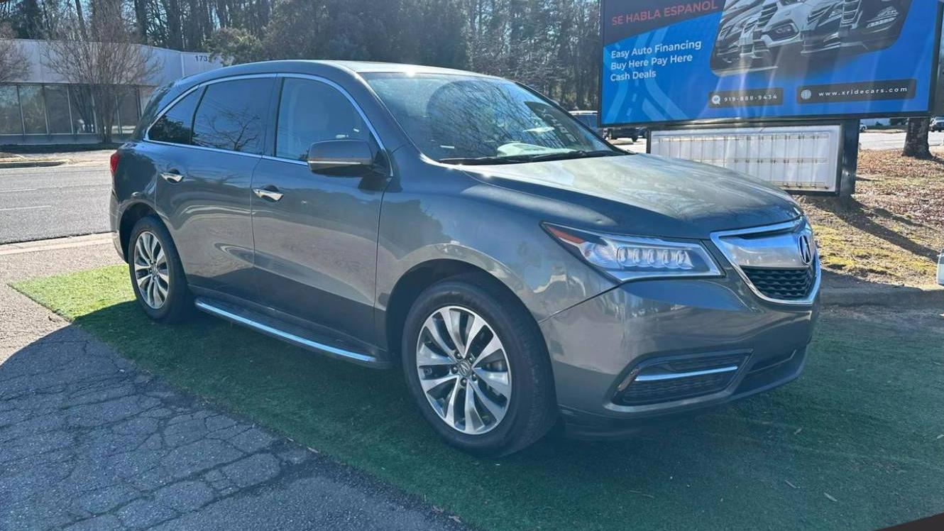 ACURA MDX 2014 5FRYD4H45EB008723 image