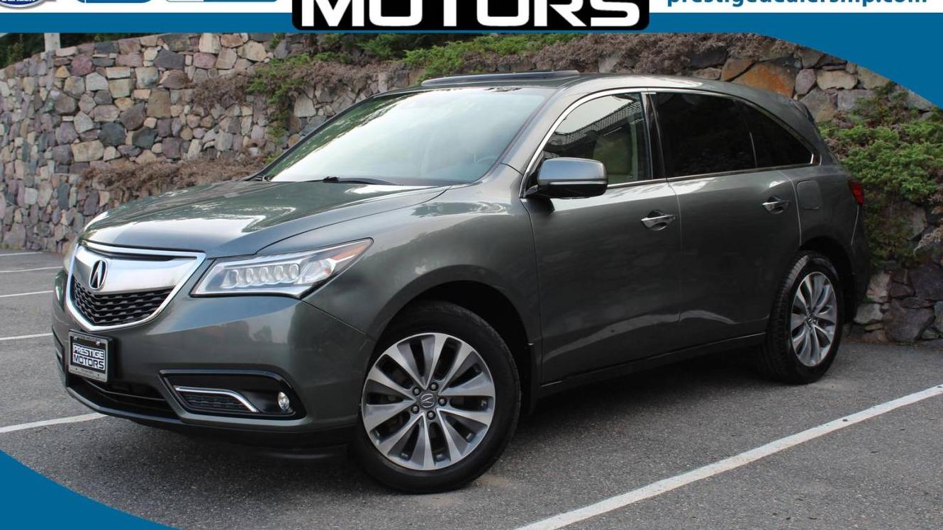 ACURA MDX 2014 5FRYD4H49EB031745 image