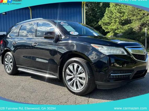 ACURA MDX 2014 5FRYD4H49EB039232 image