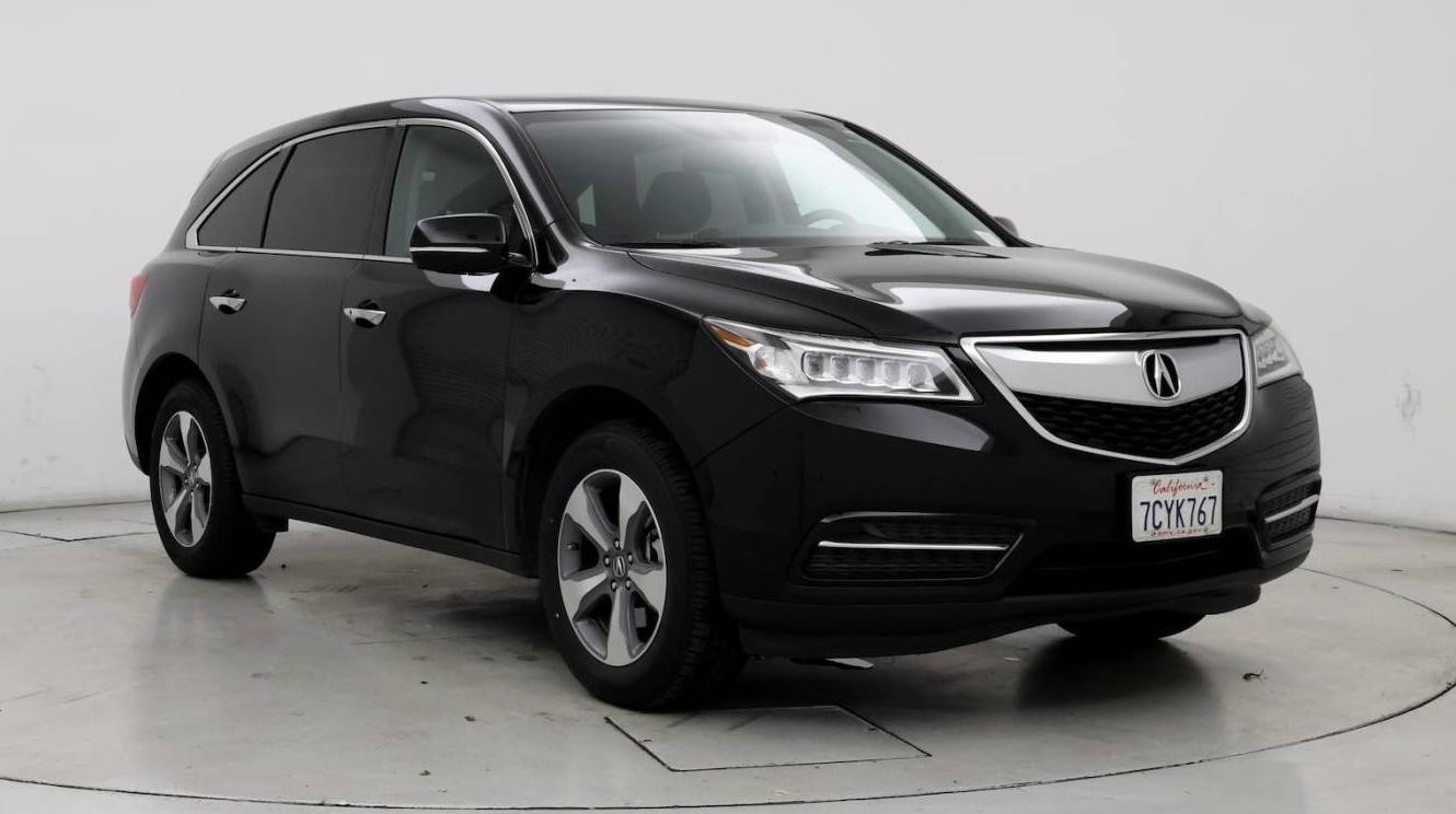 ACURA MDX 2014 5FRYD4H24EB004452 image