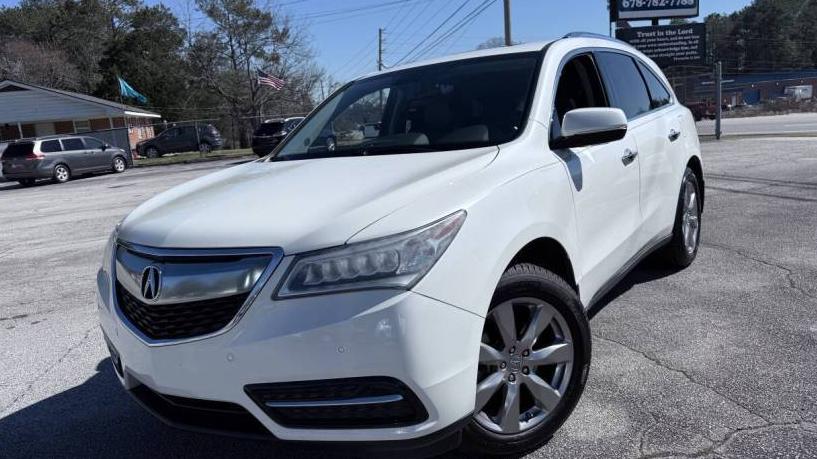 ACURA MDX 2014 5FRYD4H89EB038360 image