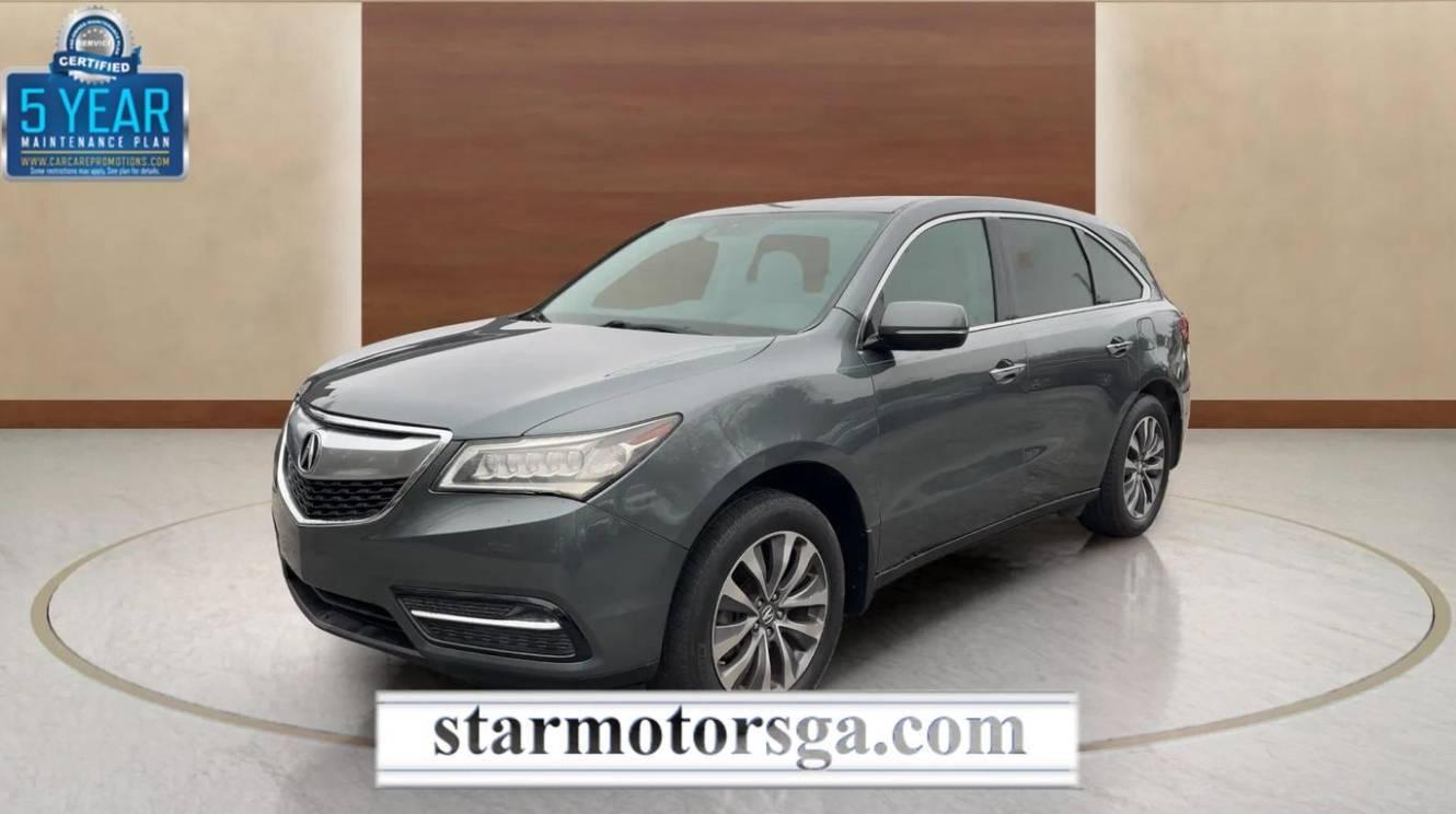 ACURA MDX 2014 5FRYD3H41EB019728 image