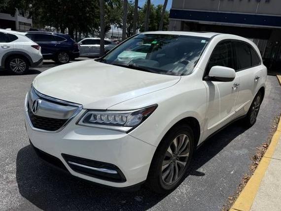 ACURA MDX 2014 5FRYD4H44EB027702 image