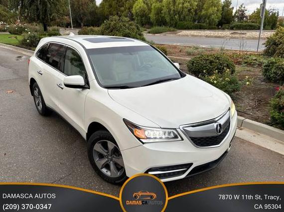 ACURA MDX 2015 5FRYD3H28FB010525 image