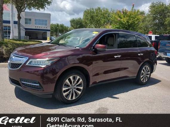 ACURA MDX 2015 5FRYD3H46FB007009 image