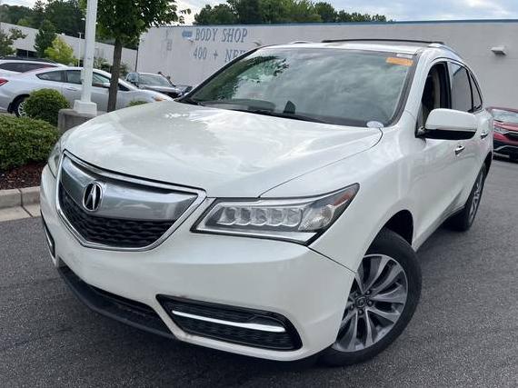 ACURA MDX 2015 5FRYD4H42FB011435 image