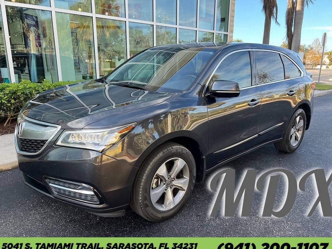 ACURA MDX 2015 5FRYD3H27FB007244 image