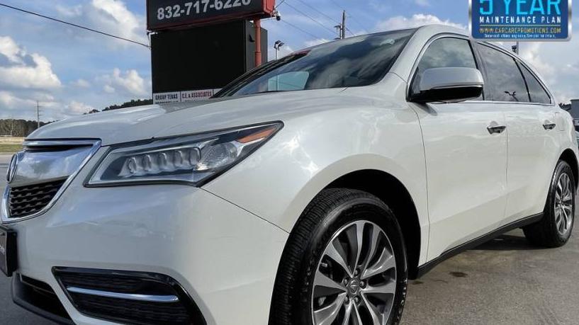 ACURA MDX 2015 5FRYD4H66FB020950 image