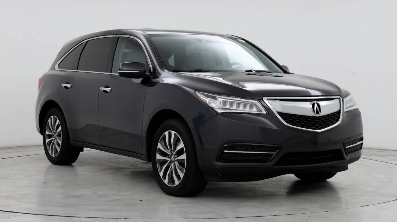 ACURA MDX 2015 5FRYD3H48FB003611 image