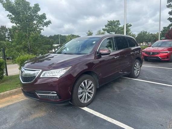ACURA MDX 2015 5FRYD4H49FB012498 image