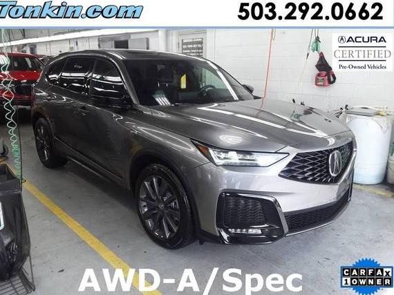 ACURA MDX 2025 5J8YE1H07SL004564 image