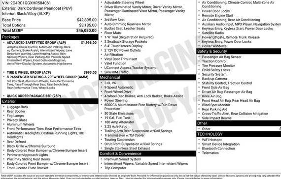 CHRYSLER PACIFICA 2017 2C4RC1GGXHR584061 image