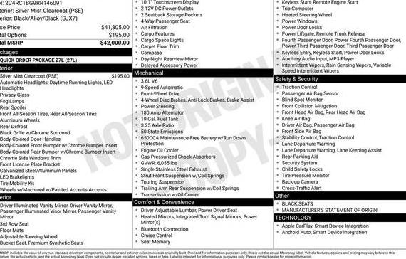 CHRYSLER PACIFICA 2024 2C4RC1BG9RR146091 image CHRYSLER PACIFICA 2024 2C4RC1BG9RR146091 image