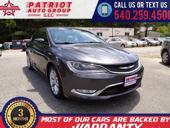 CHRYSLER 200 2015 1C3CCCCG9FN524665 image CHRYSLER 200 2015 1C3CCCCG9FN524665 image