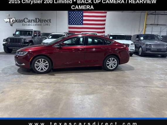 CHRYSLER 200 2015 1C3CCCAB6FN751691 image