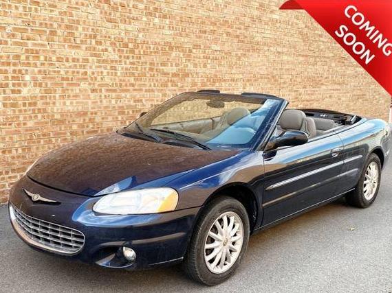 CHRYSLER SEBRING 2002 1C3EL55R22N300991 image