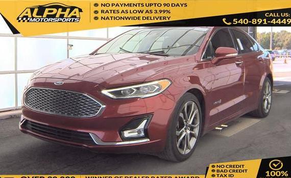 FORD FUSION 2019 3FA6P0RU8KR187489 image