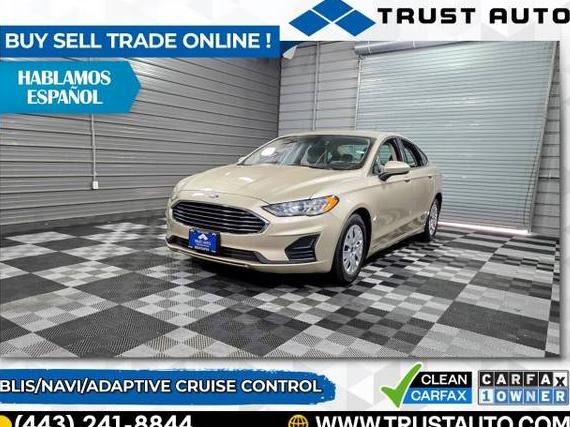FORD FUSION 2019 3FA6P0G70KR282125 image