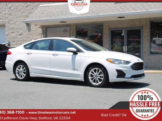 FORD FUSION 2019 3FA6P0LU6KR191789 image