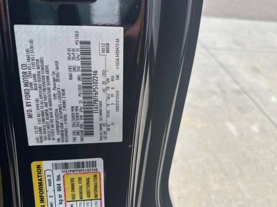 FORD MUSTANG 2023 1FATP8FF6P5102246 image