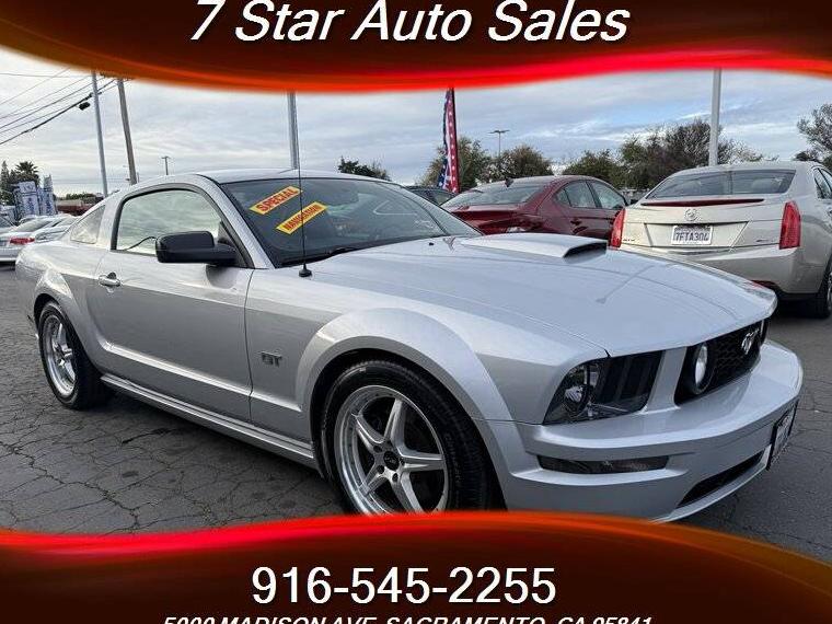 FORD MUSTANG 2007 1ZVFT82H875310247 image